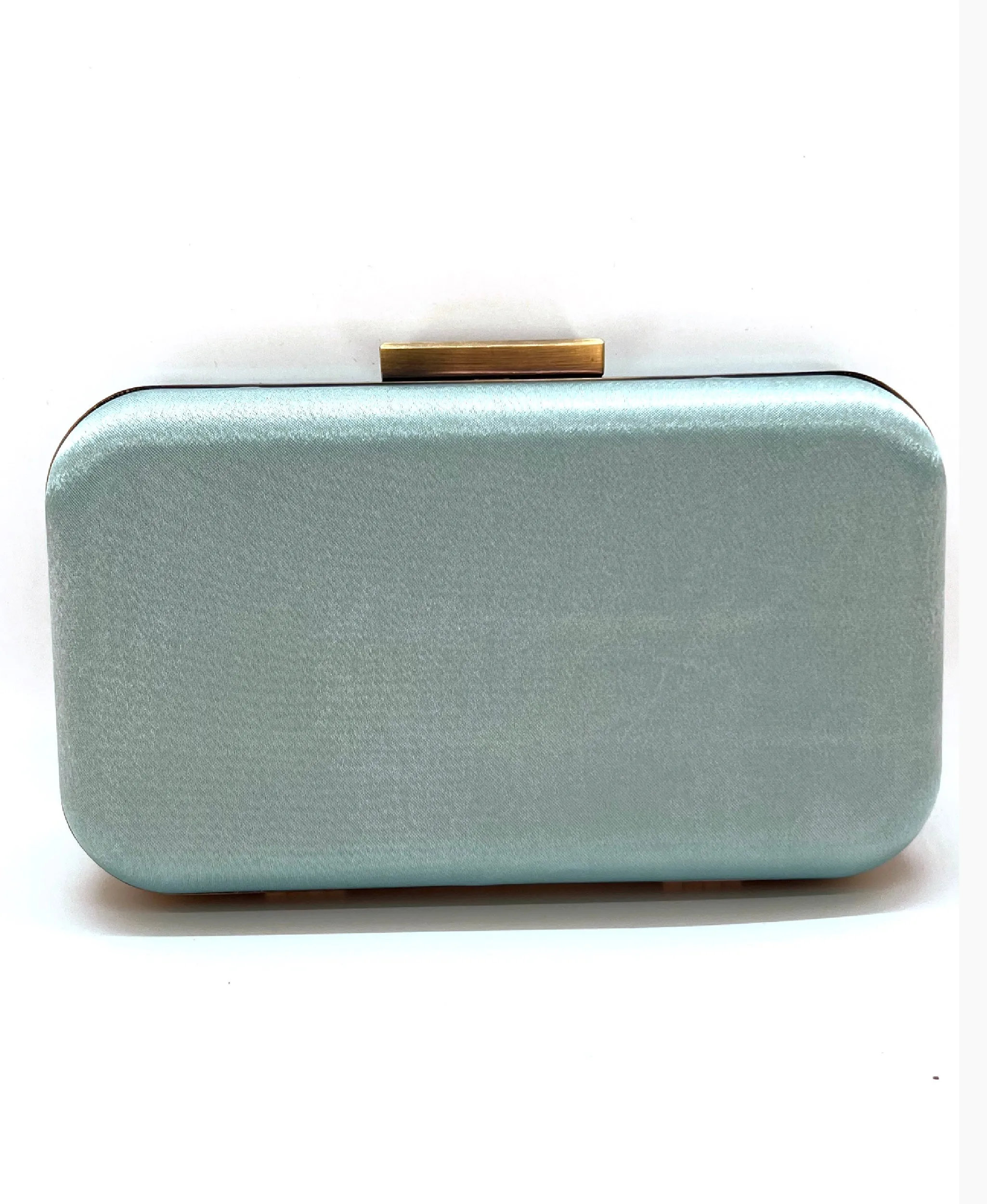 ' SOMETHING BLUE ' Mrs PEARL SATIN CLUTCH