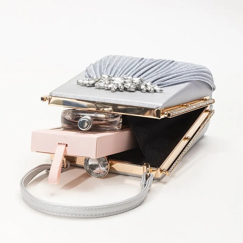 2022 Women's Party Purse Evening Bag Handbag Women's Diamond Banquet Bag Women's Single Shoulder Bag Z367