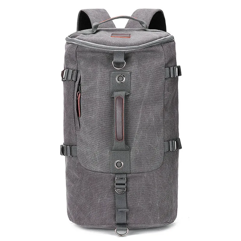 Backpack Men's Outdoor Travel Sports Backpack Trend Canvas Student Schoolbag