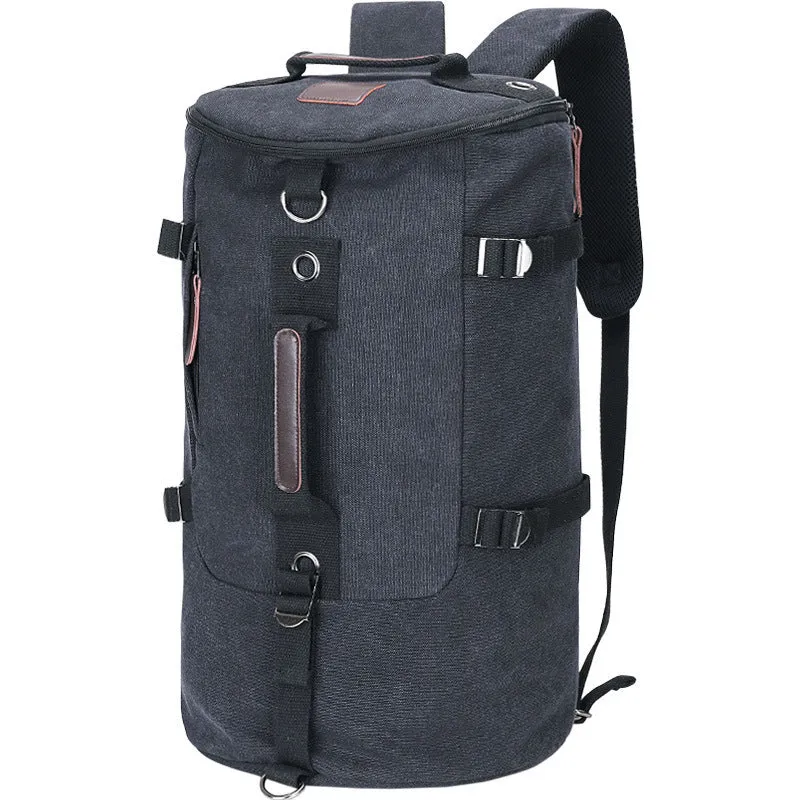 Backpack Men's Outdoor Travel Sports Backpack Trend Canvas Student Schoolbag