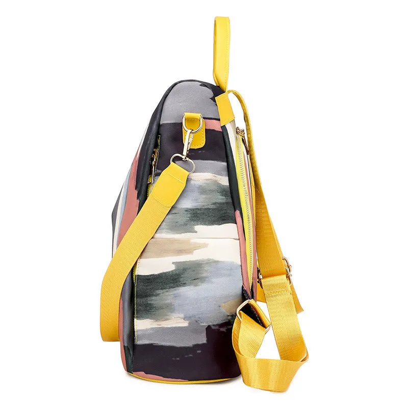 Backpack New Oxford Cloth Outdoor travel Lightweight Leisure Dual-Use Anti-Theft Package shoulder bag