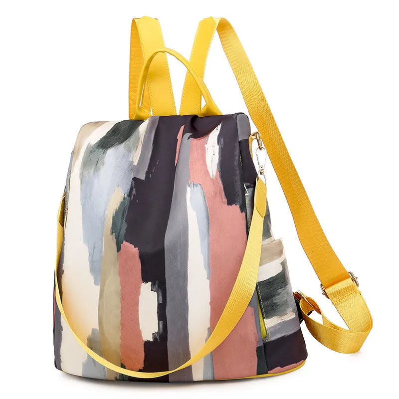 Backpack New Oxford Cloth Outdoor travel Lightweight Leisure Dual-Use Anti-Theft Package shoulder bag