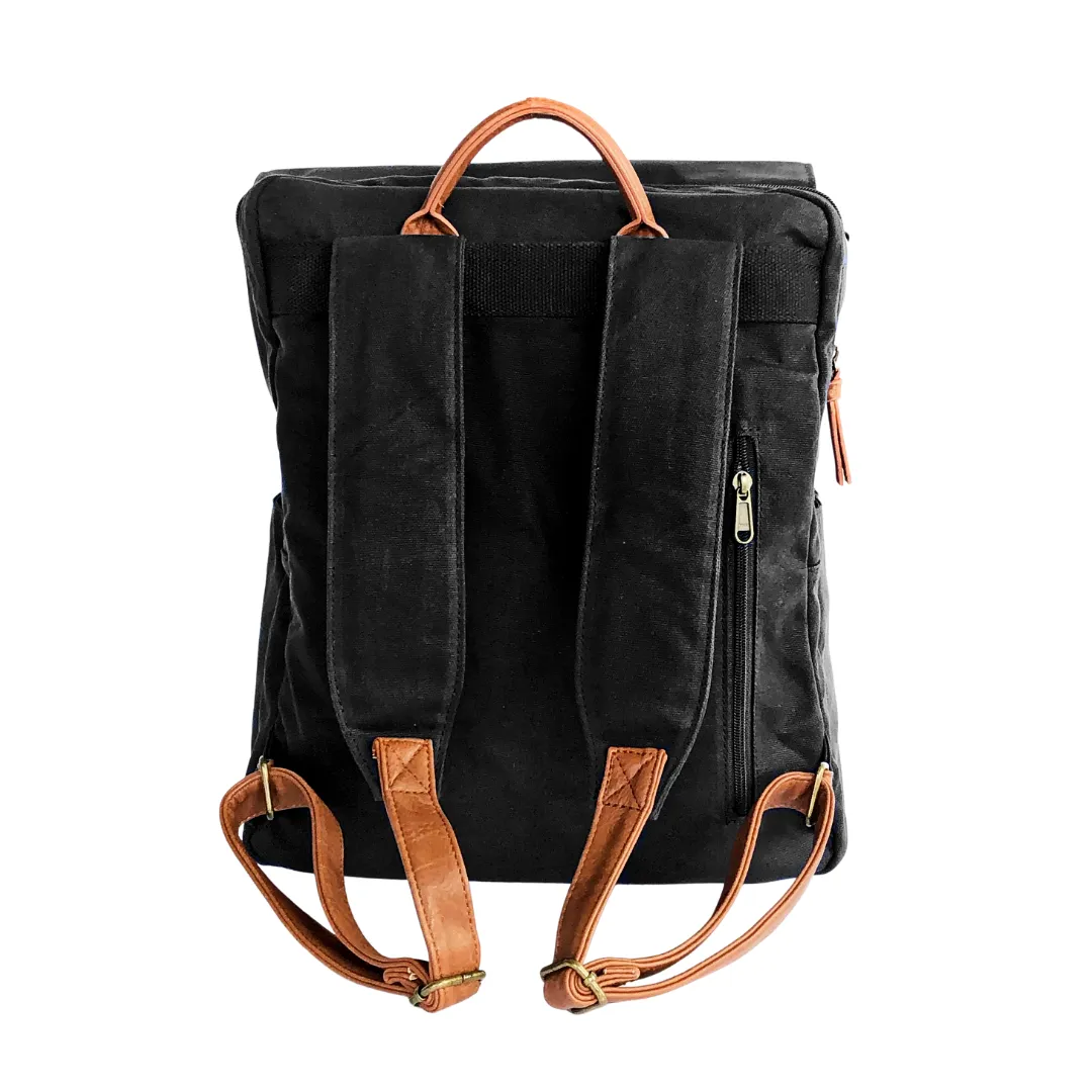 Black Canvas Backpack: The Ultimate Blend of Style and Utility