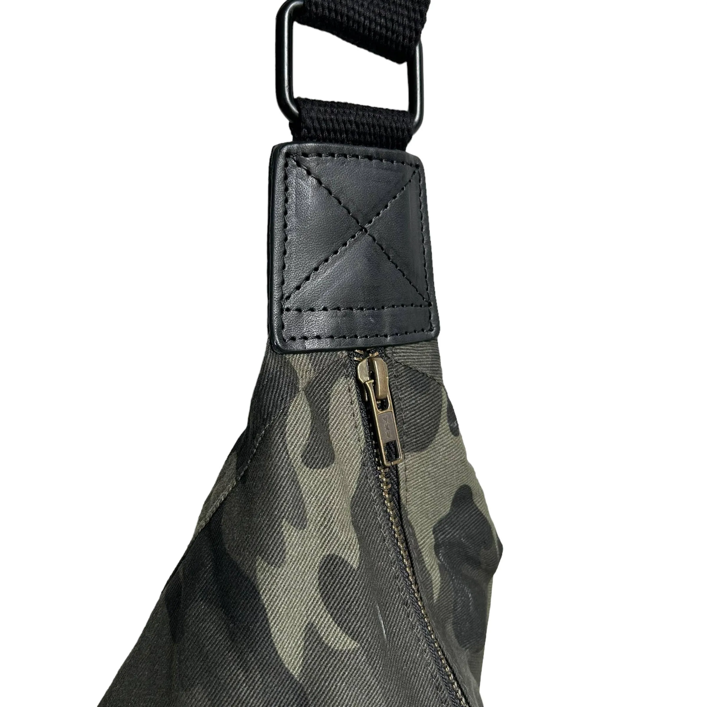 Brixton Cross Body Sling Bag - Camo Print  - Large
