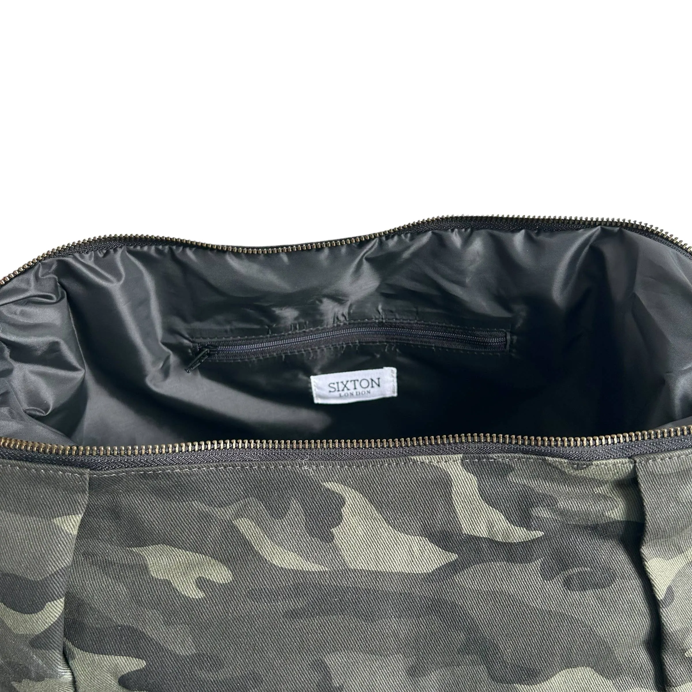 Brixton Cross Body Sling Bag - Camo Print  - Large
