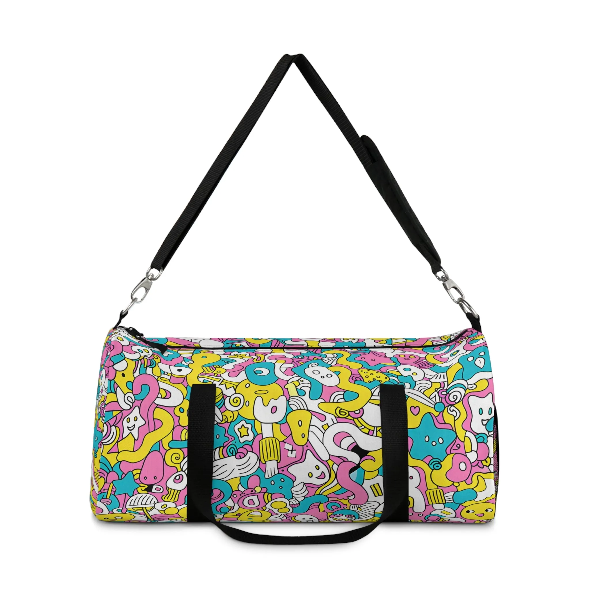 Bubblegum Whimsy Adventure Duffel Bag