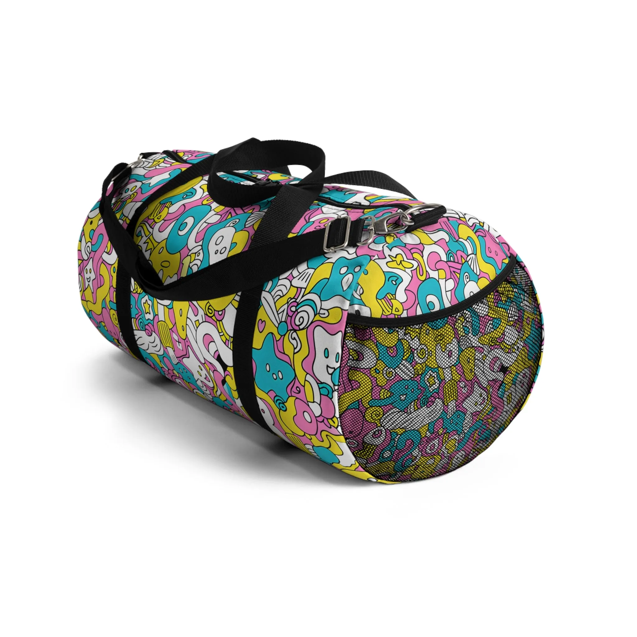 Bubblegum Whimsy Adventure Duffel Bag