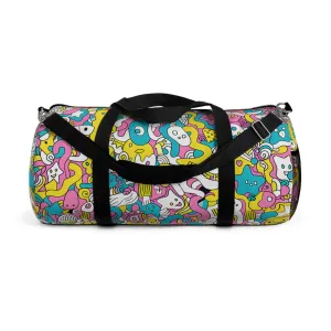 Bubblegum Whimsy Adventure Duffel Bag