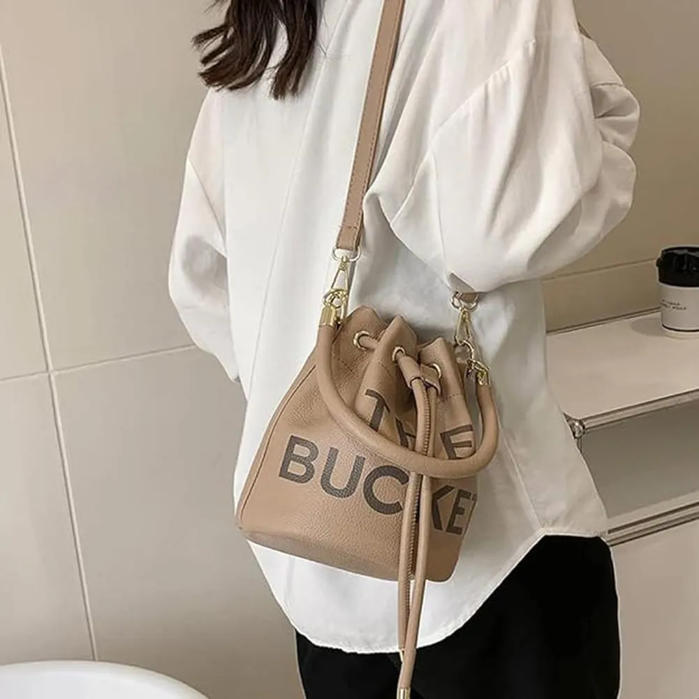 Bucket Bags and Purses For Women Small Drawstring Handbags Hobo Purse