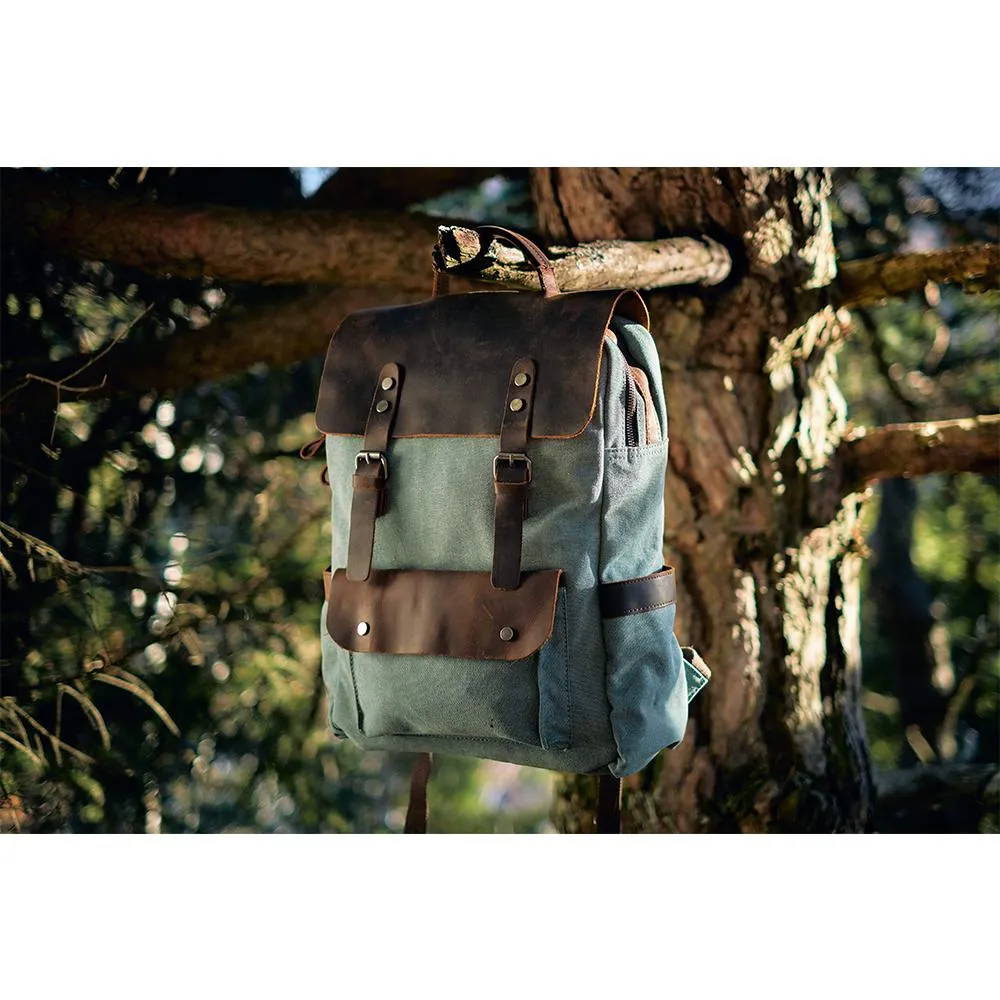 Canvas Laptop Backpack | HELSINKI