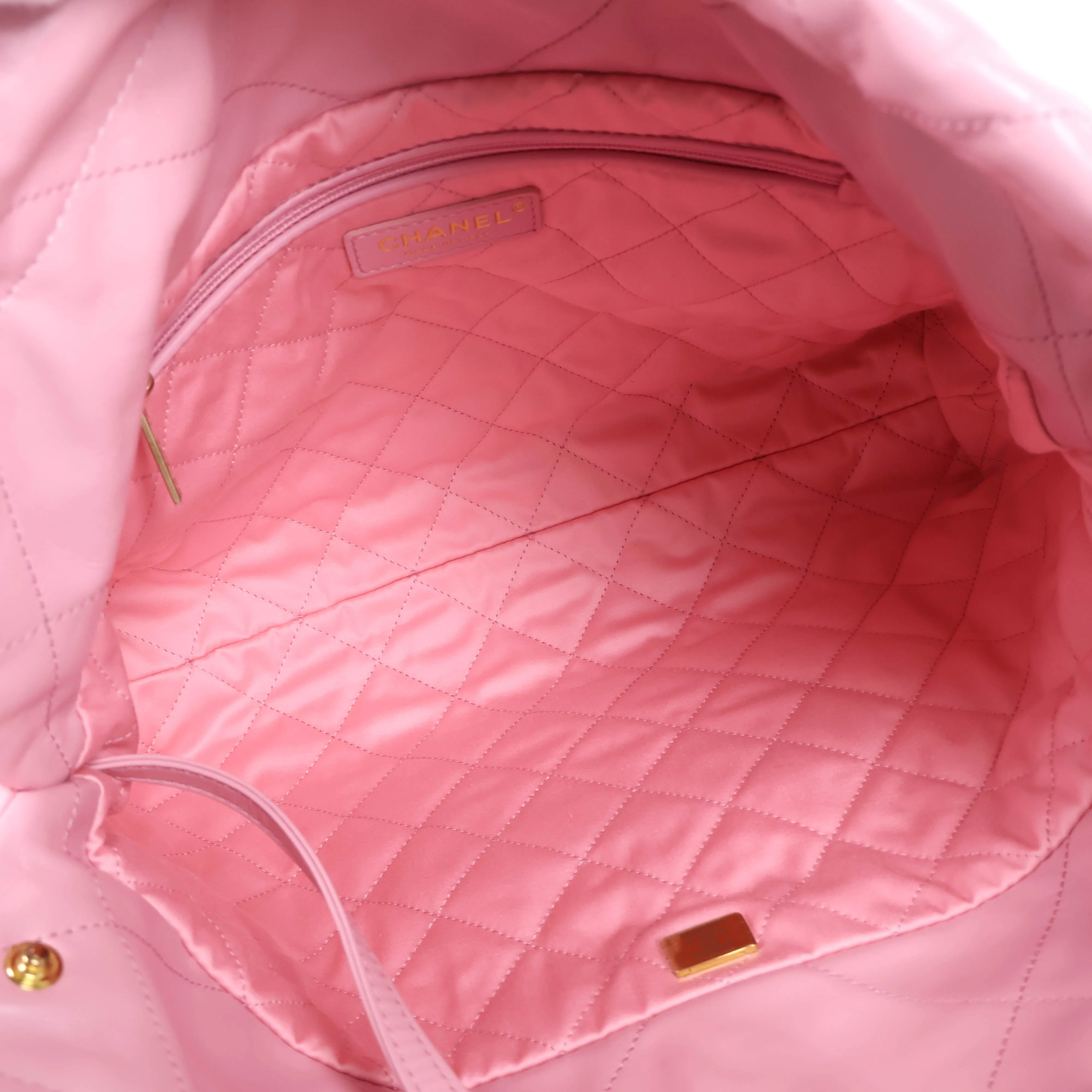 Chanel 22 Hobo Small Pink GHW