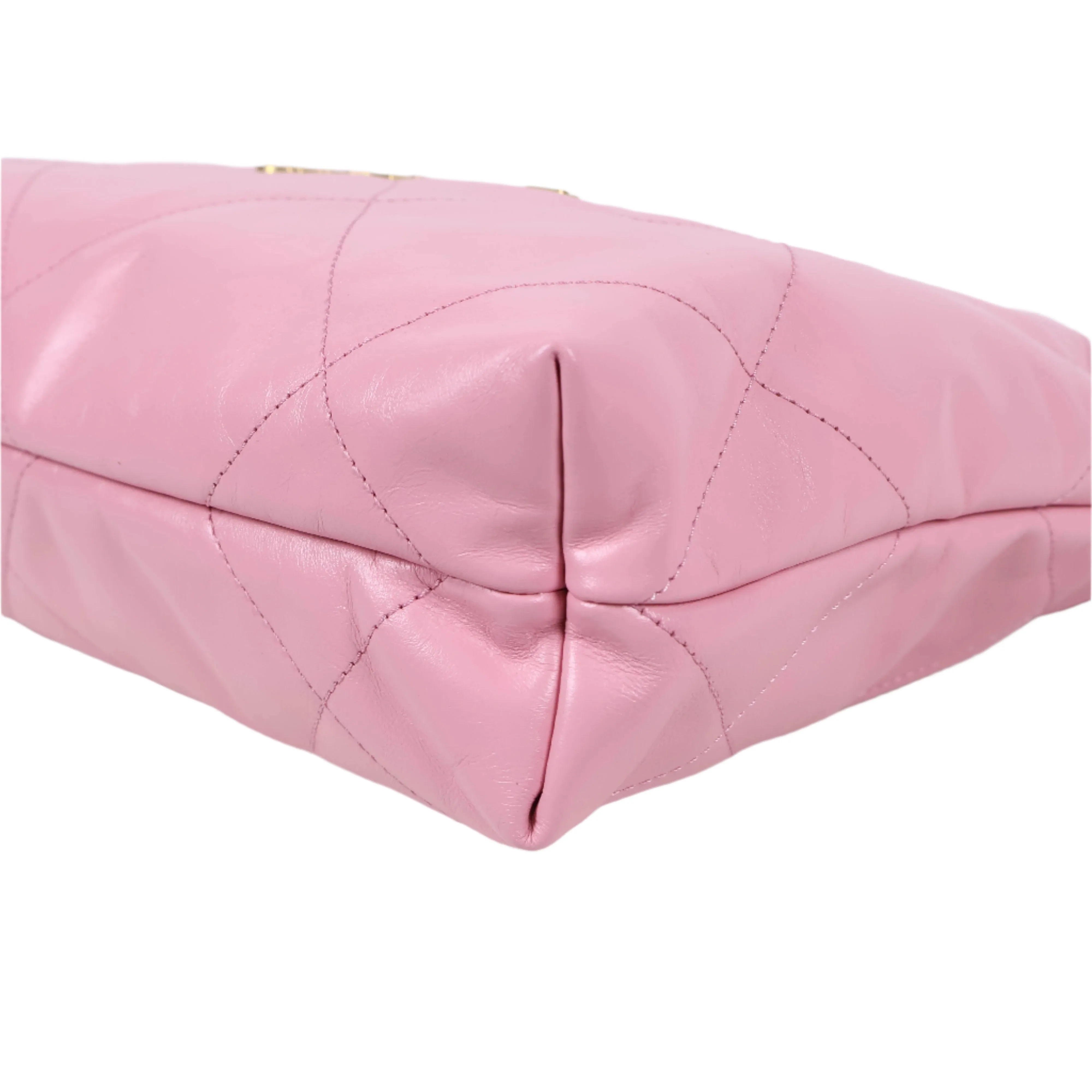 Chanel 22 Hobo Small Pink GHW