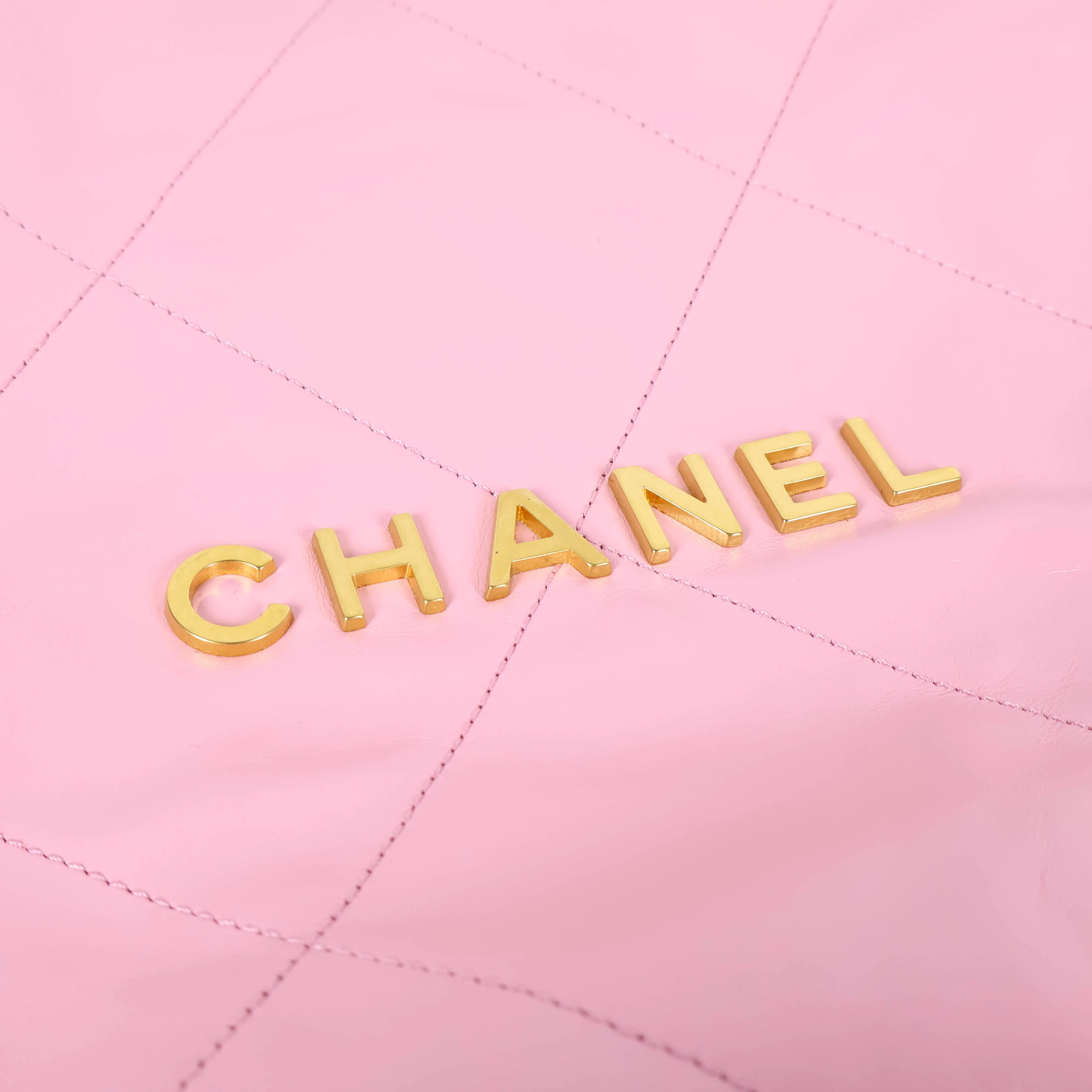 Chanel 22 Hobo Small Pink GHW