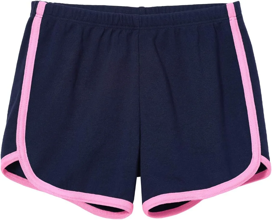 City Threads Baby Girls Running Workout Shorts Yoga Sport Fitness Short Retro Summer Lounge Gym Play Beach Park SPD Clothing