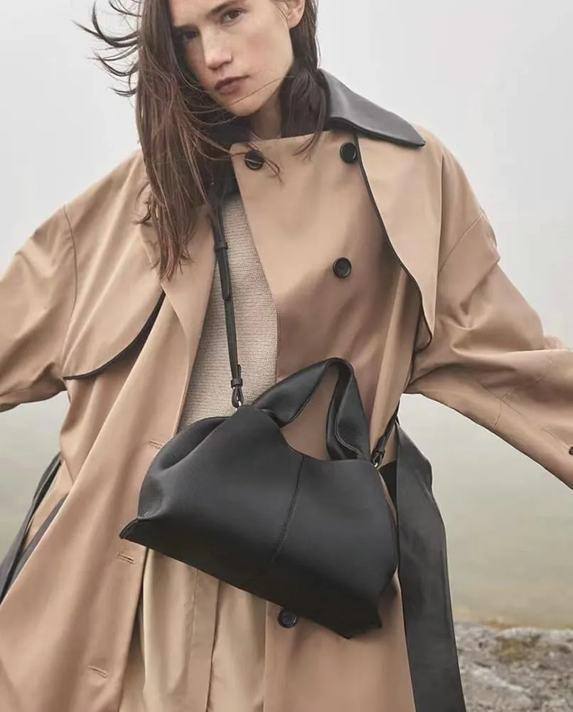 Cloud Silhouette Handbag Designer Crossbody Bag For Women Leather Shoulder Bag Clutch Bag Purse Satchel-style Bag 2024