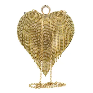 CLUTCH 12 GOLD HEART