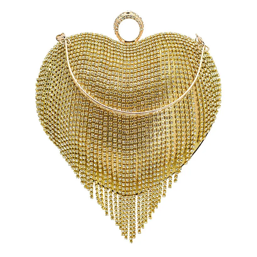 CLUTCH 12 GOLD HEART