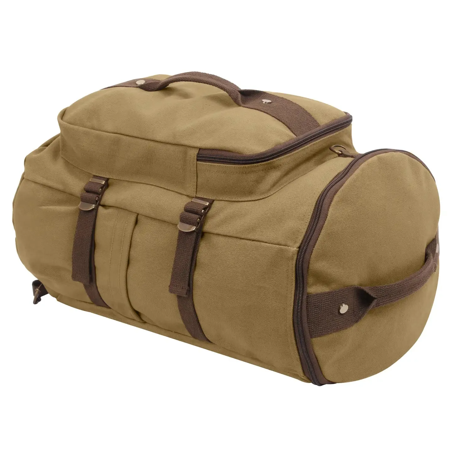 Convertible Canvas Duffle / Backpack - 19"