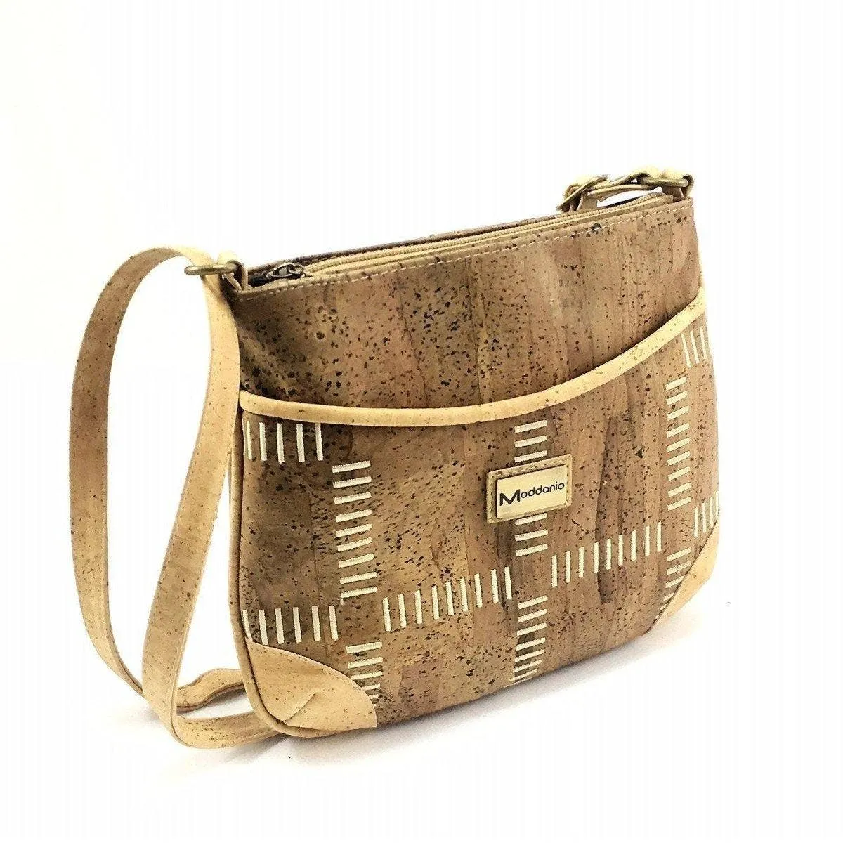 Cork Crossbody Bag Slim Vegan Crossbody Purse Tasina