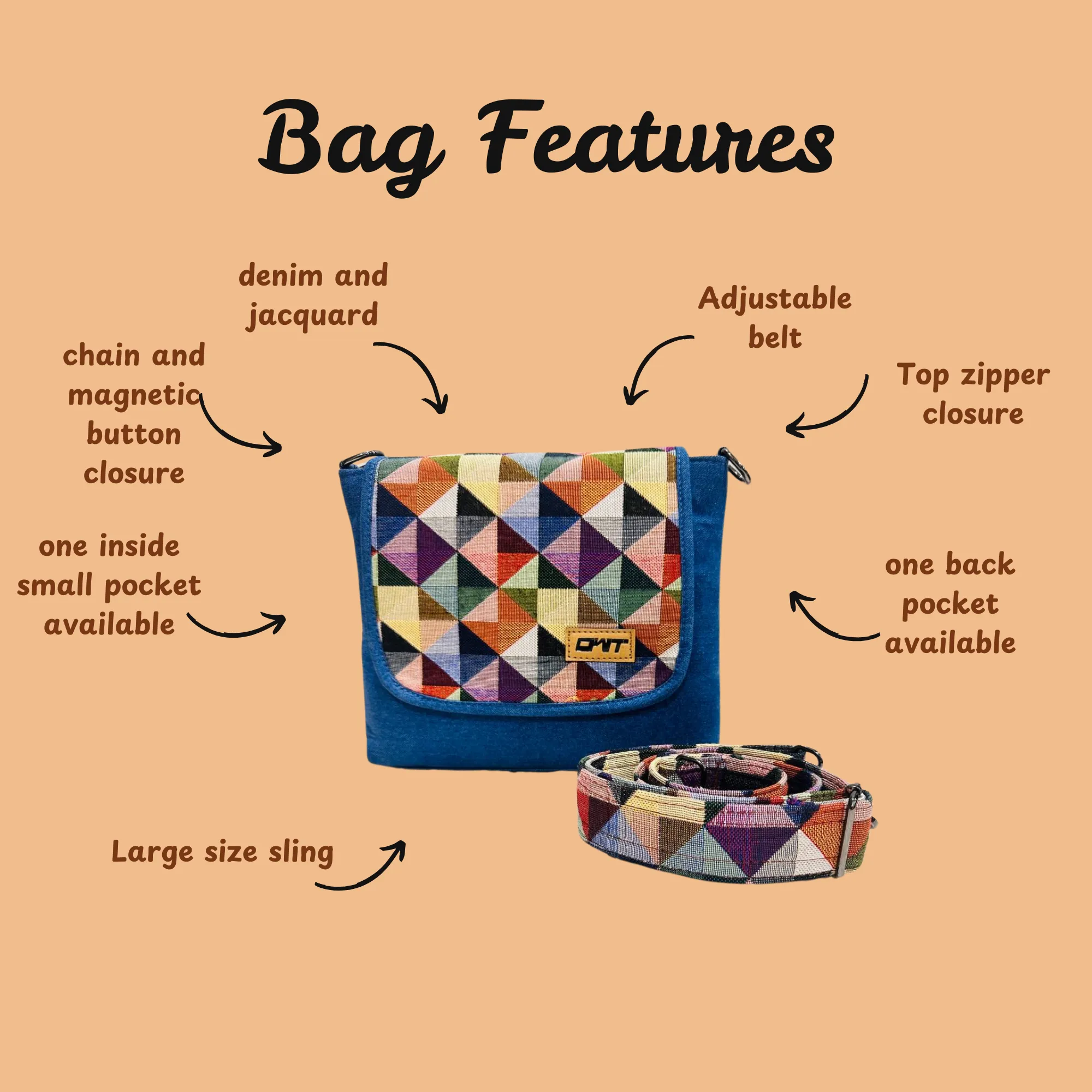 Cross Body Bag B7