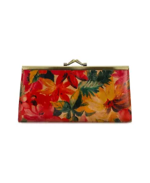Effie Frame Wallet - Small Spring Multi