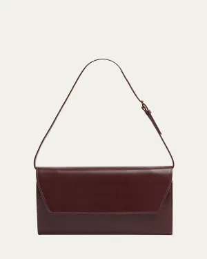 Envelop Evening Clutch Bag in Calfskin Leather