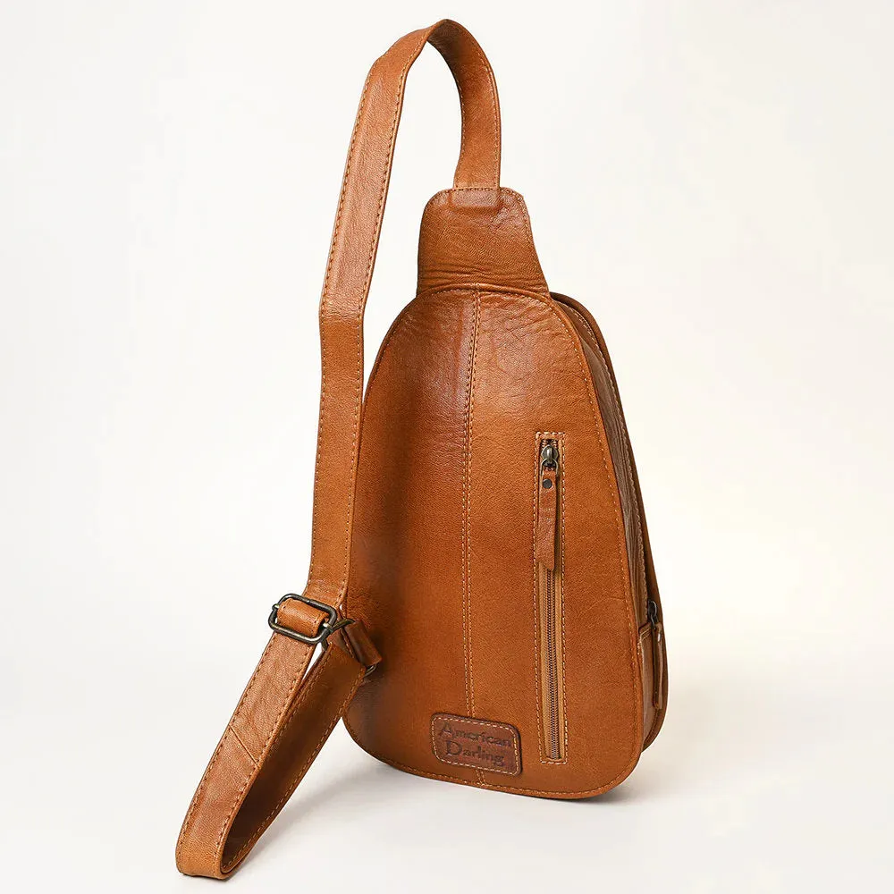 Grand View Western Leather Sling Bag