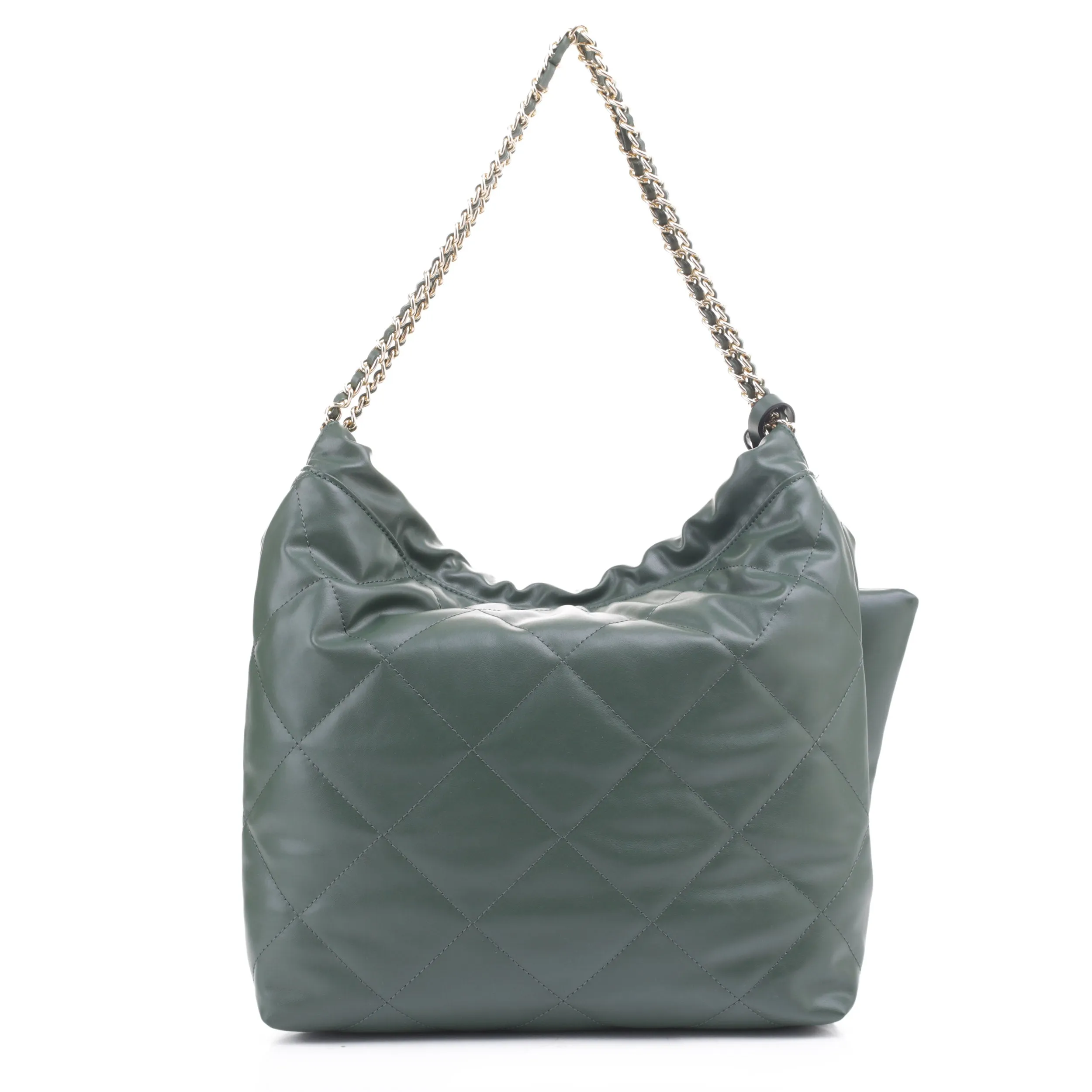 Hazel Quilted Hobo with Pouch