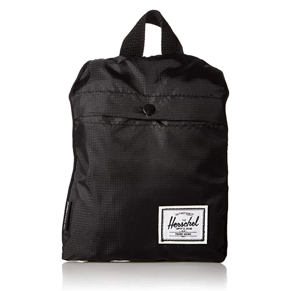 Herschel Black One Size 22.0L Packable Weekend Duffel Bag - 10615-01409-OS