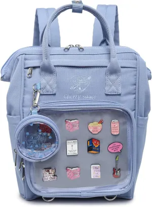 Ita Bag Pin Kawaii Cute Display Mommy Backpack for School Anime Cosplay with Insert