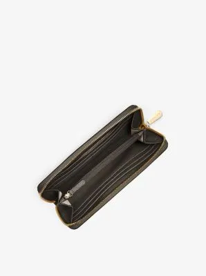 Jet Set Travel Saffiano Leather Continental Wallet