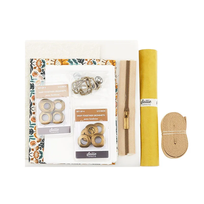 Joanna Backpack Kit - Mustard Legacy Faux Leather