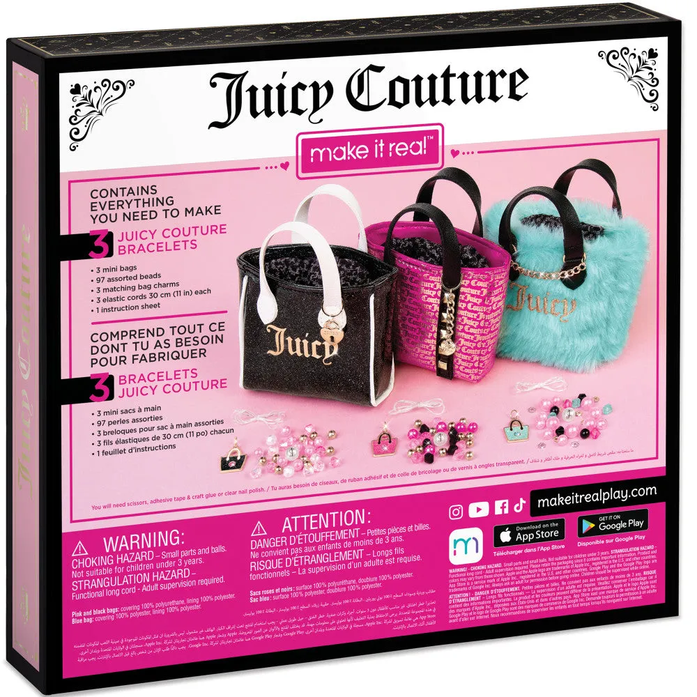 Juicy Couture Mini Handbag Bracelet Wardrobe - DIY Charm Set