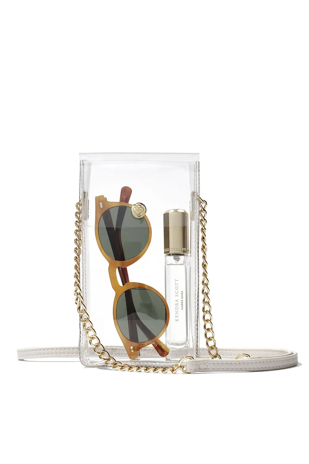 Kendra Scott: Clear Small Crossbody Bag - Clear