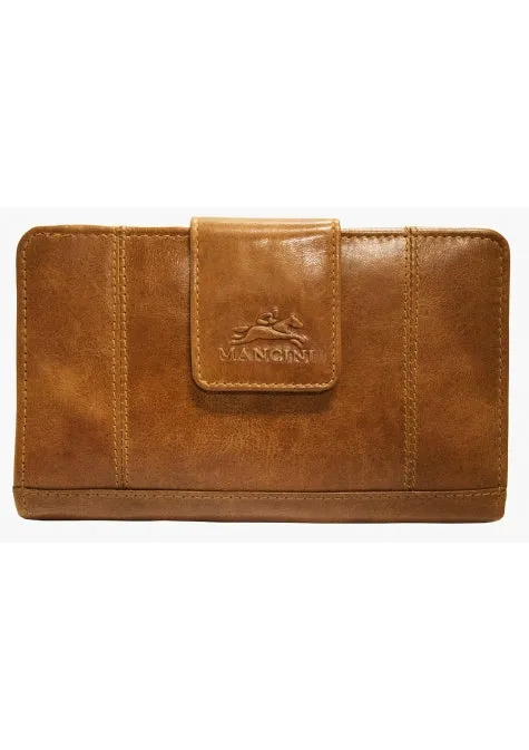 Mancini Casablanca Ladies' RFID Secure Medium Clutch Wallet