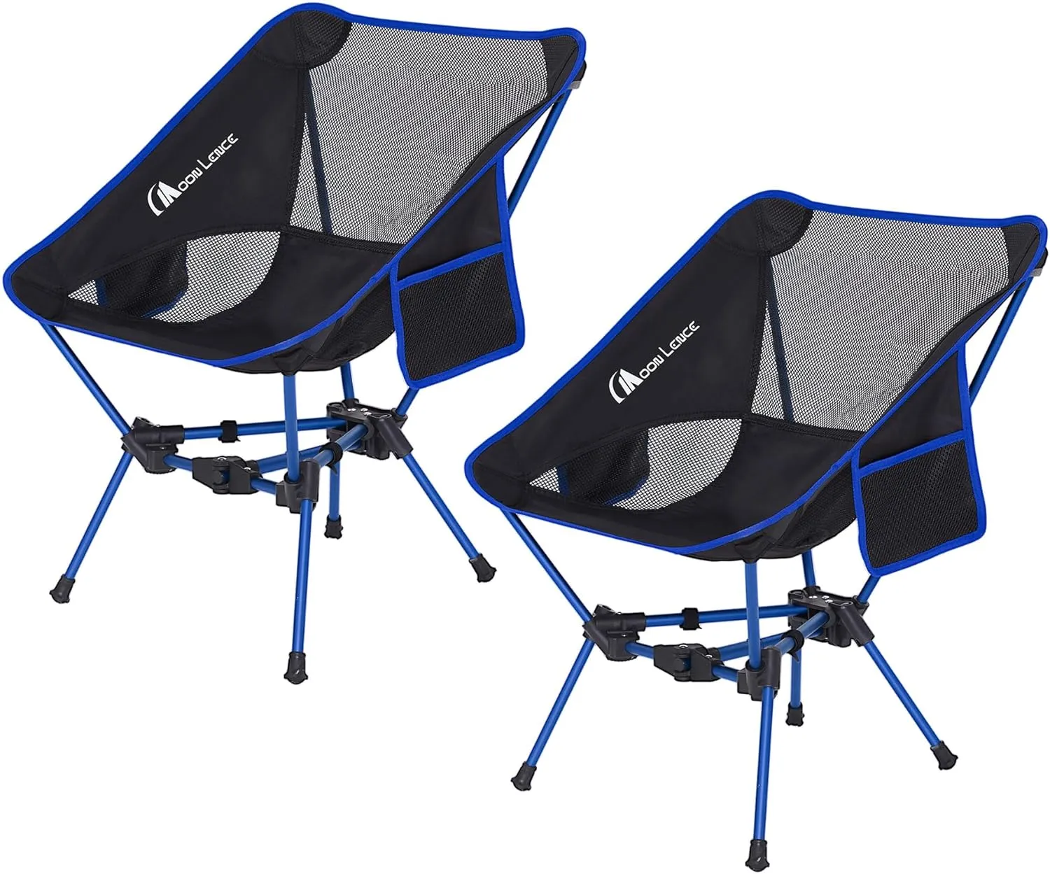 MOON LENCE Portable Camping Chair Backpacking Chair - The 4th Generation Ultralight Folding Chair - Compact, Lightweight Foldable Chairs for Hiking Mountaineering, Beach