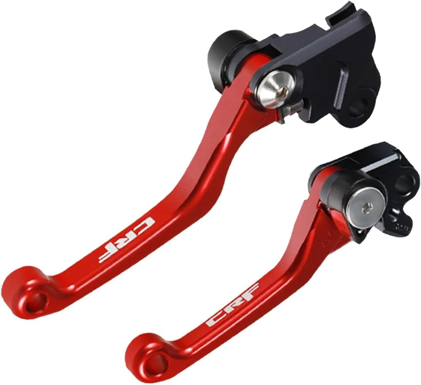 Motorcycle Billet Foldable Brake Clutch Lever Handle CNC Aluminum Pivot for CRF150F CRF230F 2003-2020 CRF250F 2019-2022 CRF 230F 230 F 150F 150 250 250F Dirt Pit Bike Motocross Motorbike