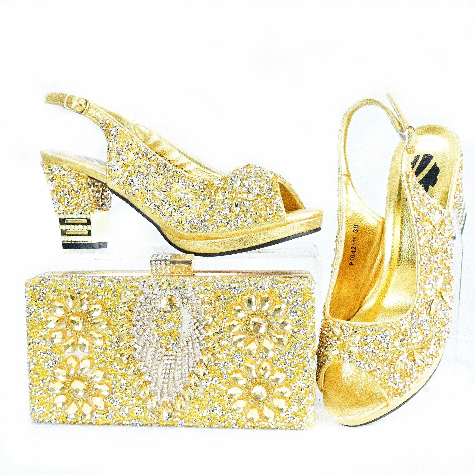 Naina Shoe & Bag Set