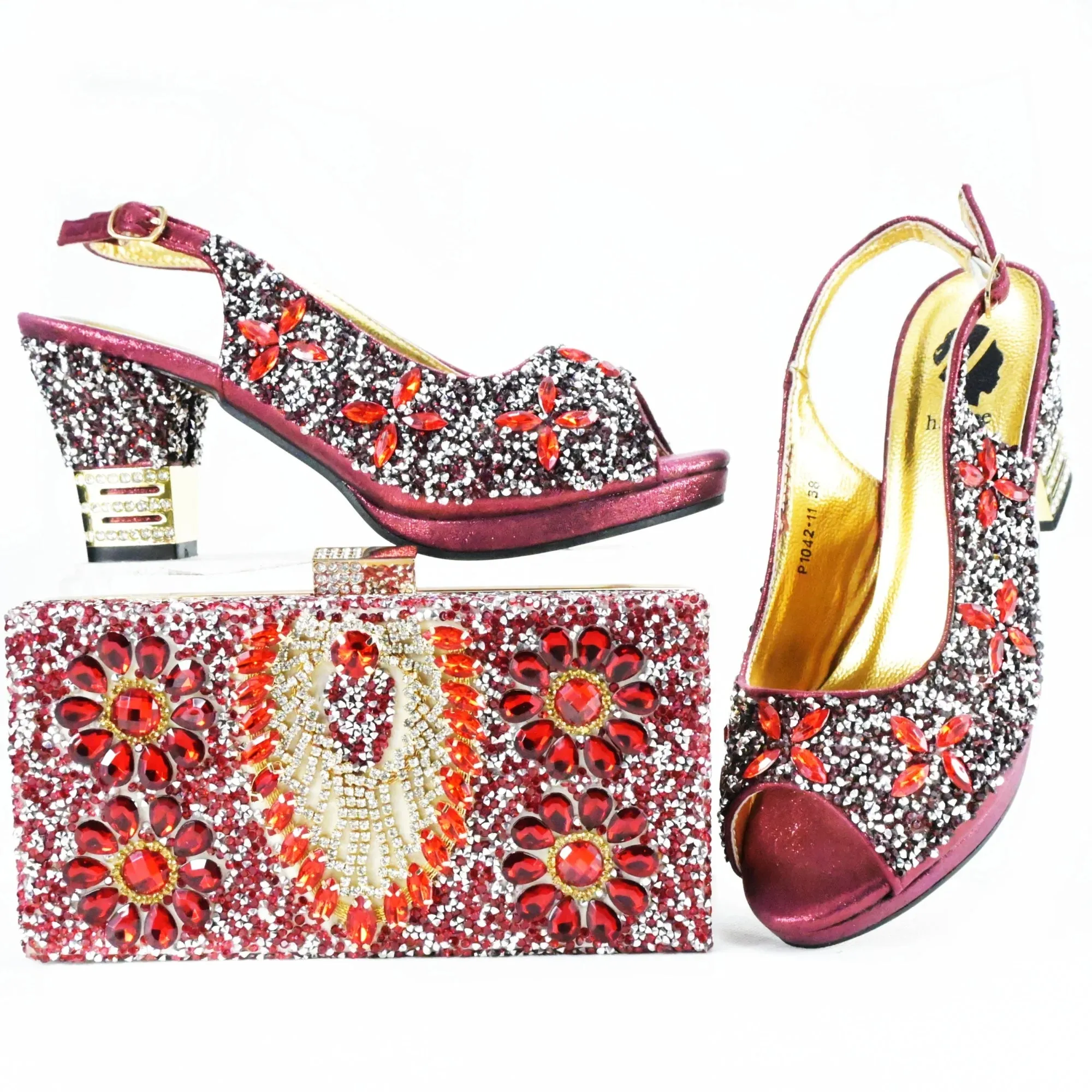 Naina Shoe & Bag Set