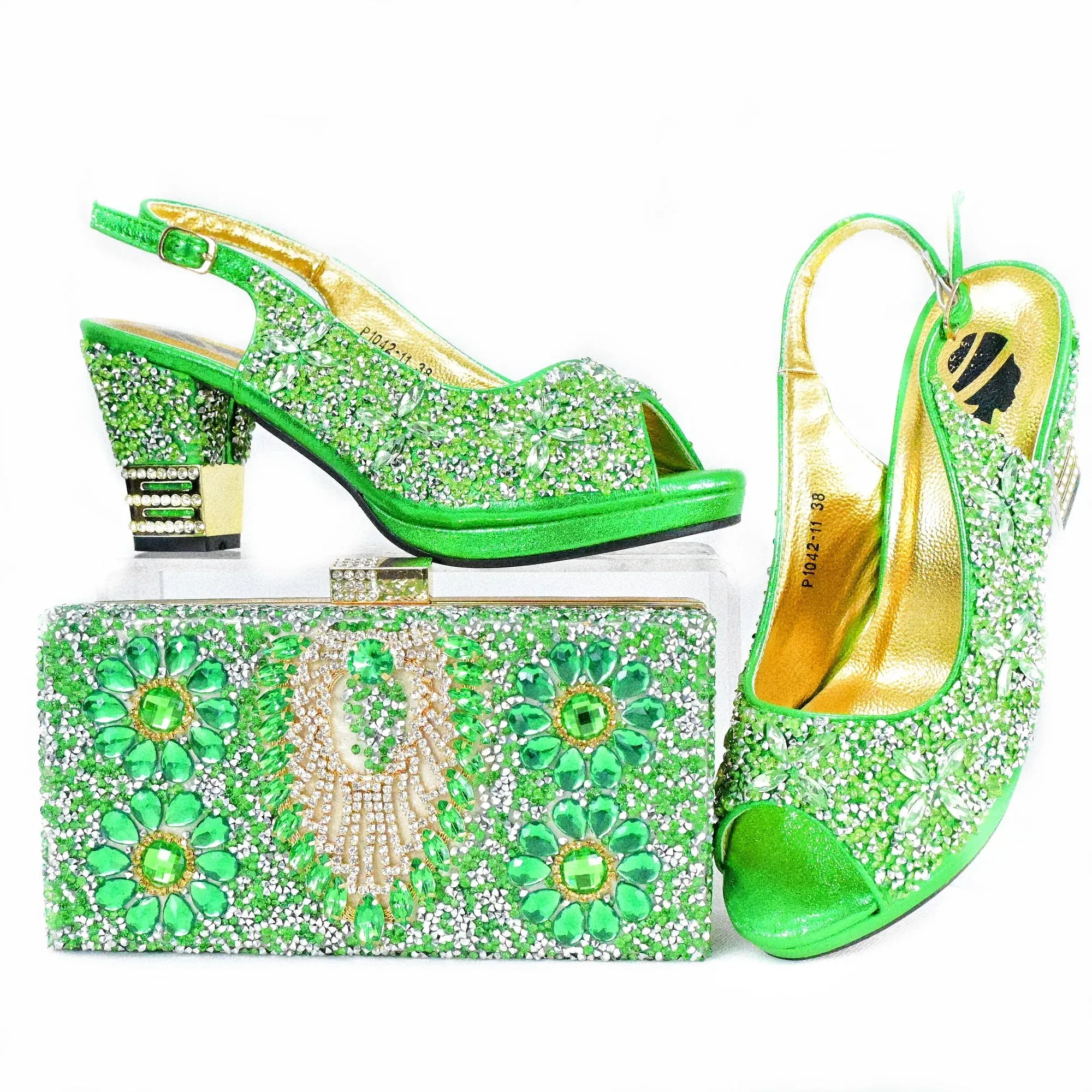 Naina Shoe & Bag Set