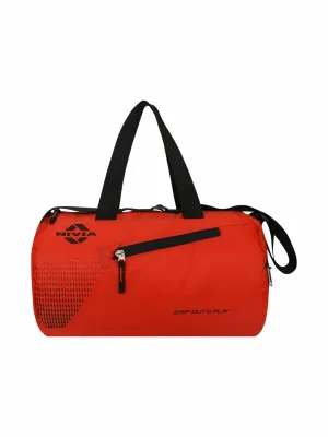 NIVIA Deflate Round  01 Bag 19.5L (Red/Black)