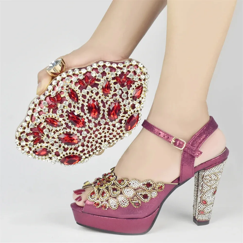 Noreen Shoe & Bag Set
