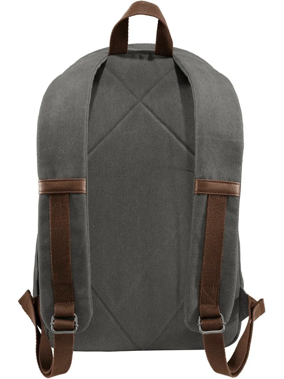 Port Authority Cotton Canvas Backpack