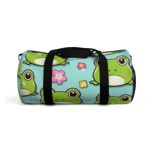 "Kawaii Love Frog" Duffel Bag