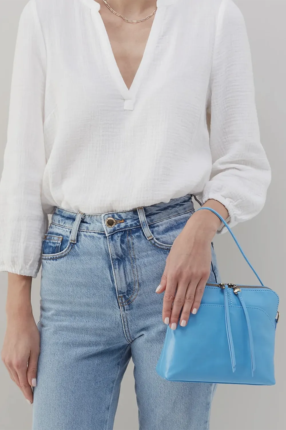 Reeva Crossbody Purse - Tranquil Blue