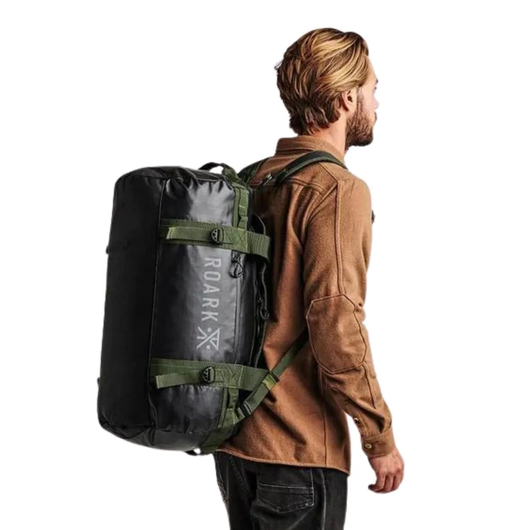 Roark Pony Keg 60 L Convertible Duffel Bag - Black