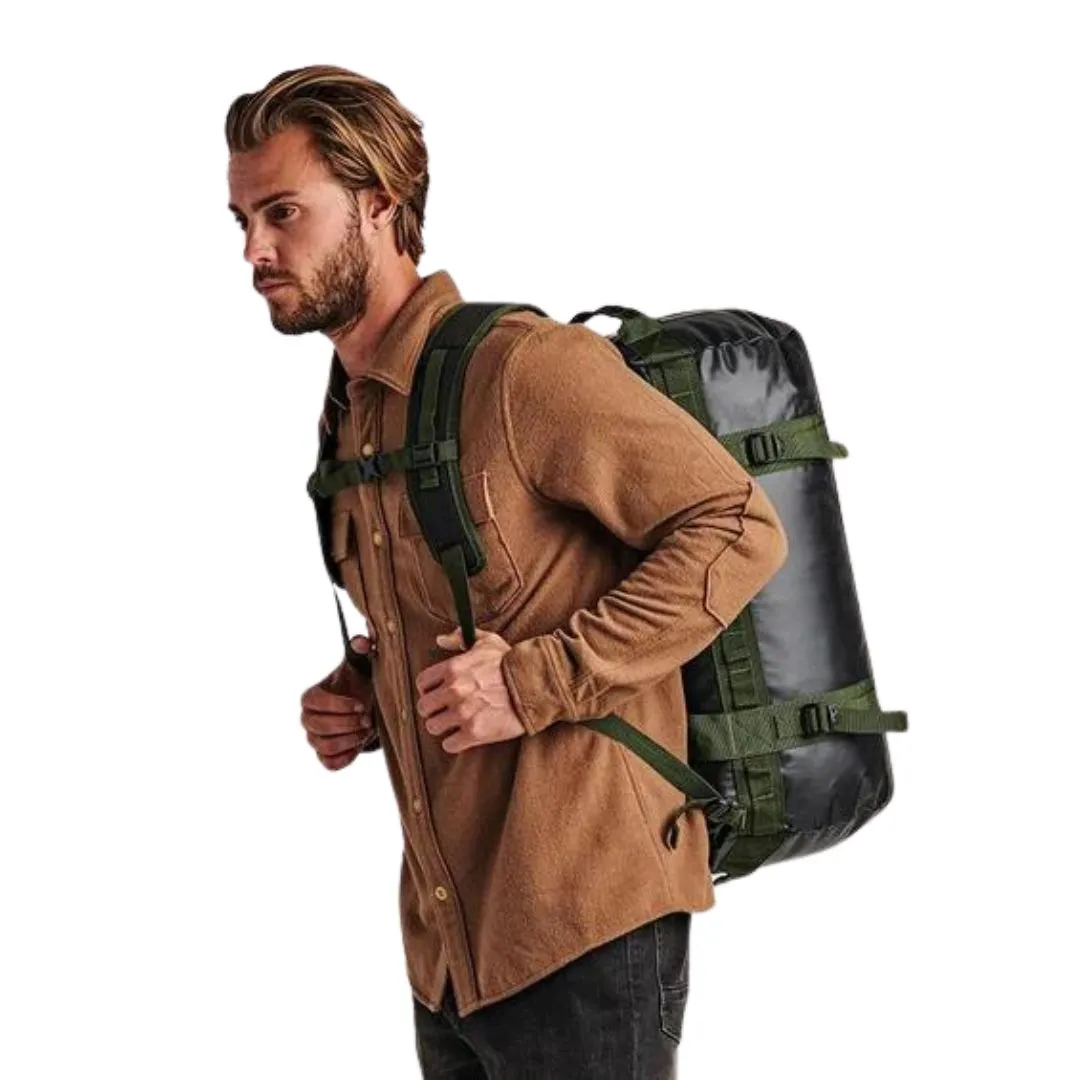 Roark Pony Keg 60 L Convertible Duffel Bag - Black