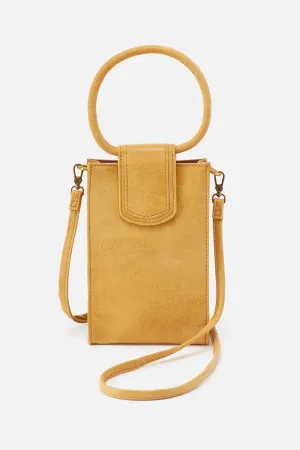 Sheila Phone Crossbody Purse - Buffed Hide Honeycomb