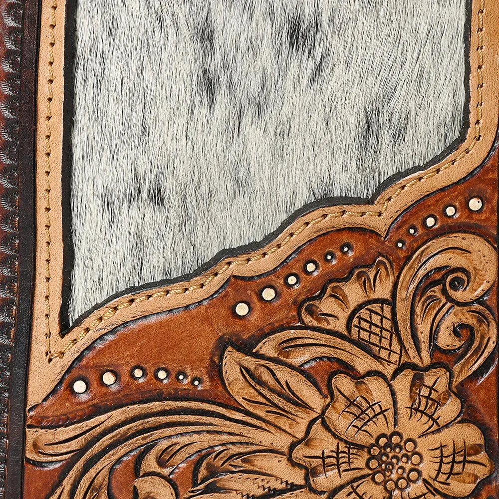 Sunset Trails Hand Tooled Leather Sling Bag