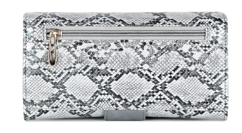 THE CLOWNFISH Coral Womens Wallet Clutch Ladies Purse with Card holders (Beige)